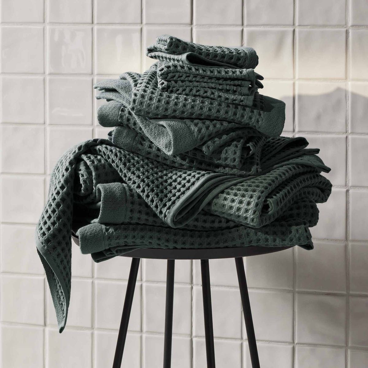 Brooklinen Dreamweave Waffle Washcloths Set of 2