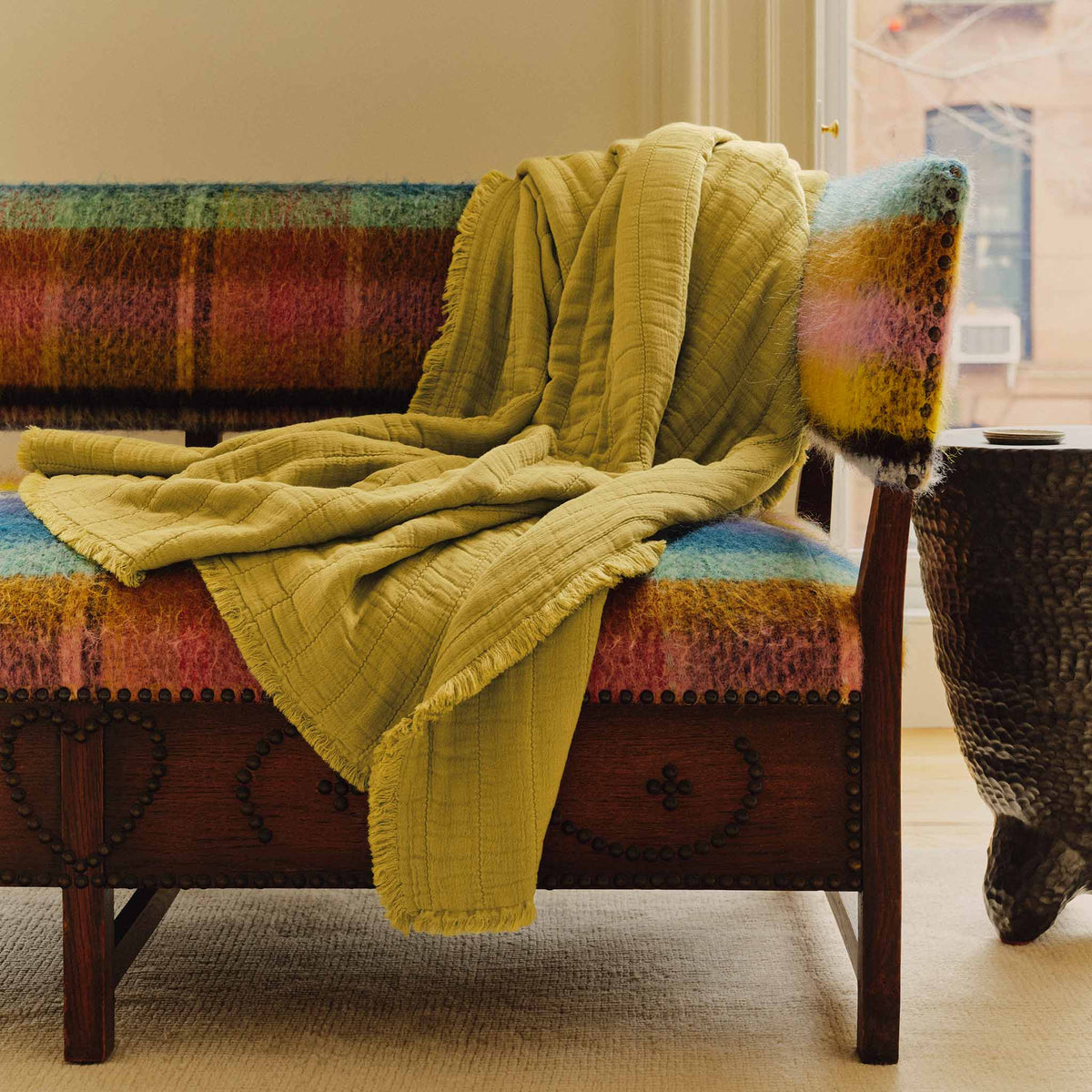 Brooklinen Weekend Wash Throw Blanket