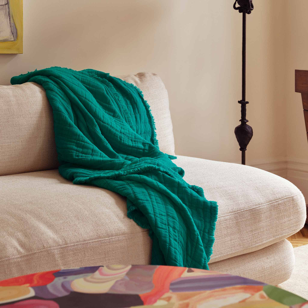 Brooklinen Weekend Wash Throw Blanket