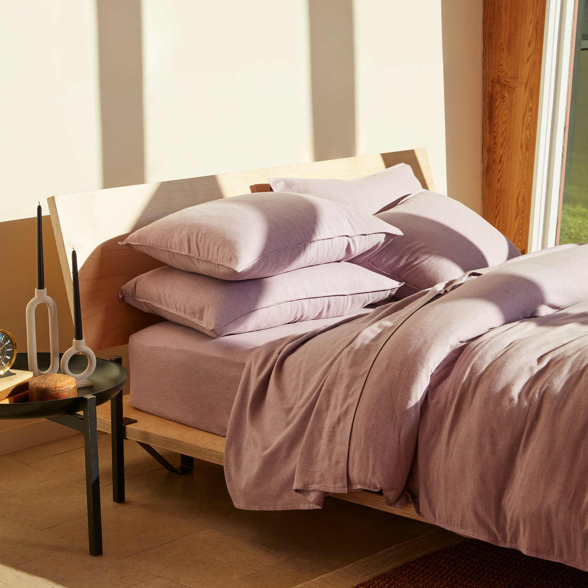 Brooklinen Heathered Cashmere Core Sheet Set