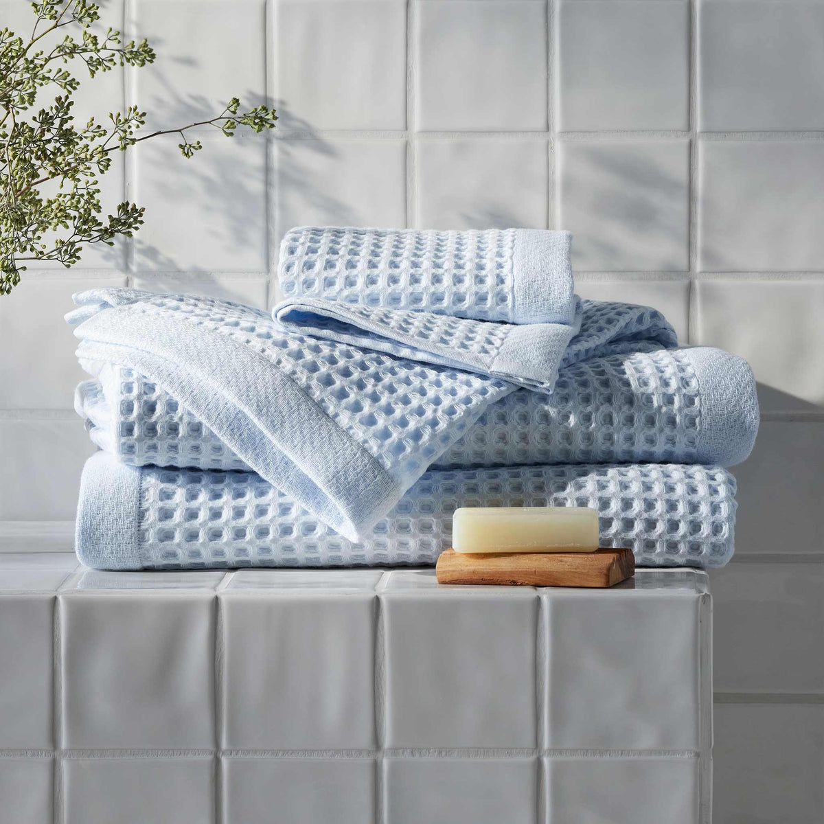 Brooklinen Dreamweave Waffle Bath Sheet Bundle