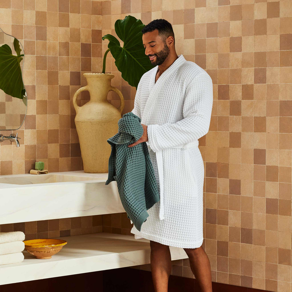 Brooklinen Dreamweave Waffle Robe