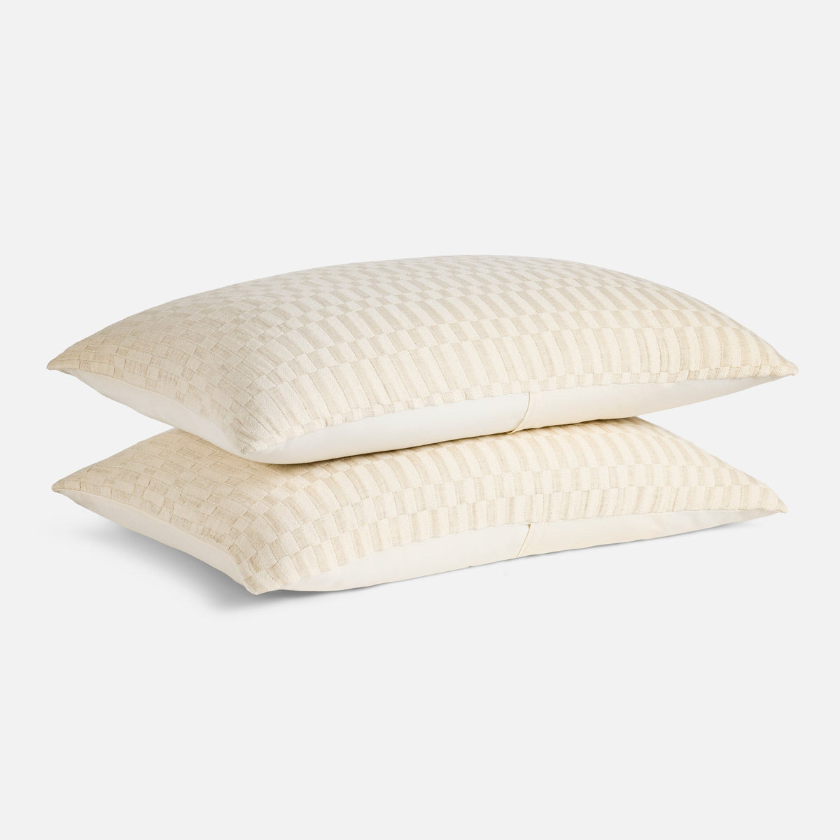Brooklinen Woven Checkerboard Sham Set