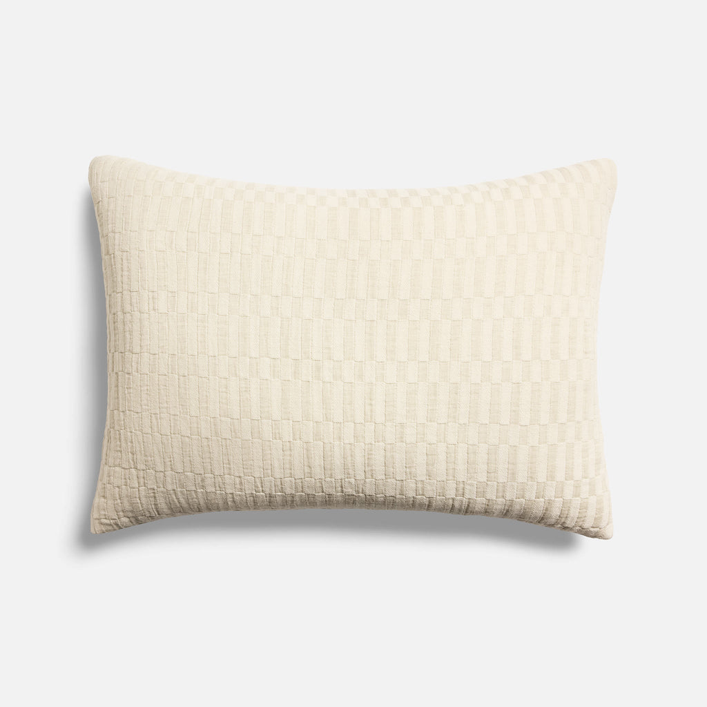 Brooklinen Woven Checkerboard Sham Set