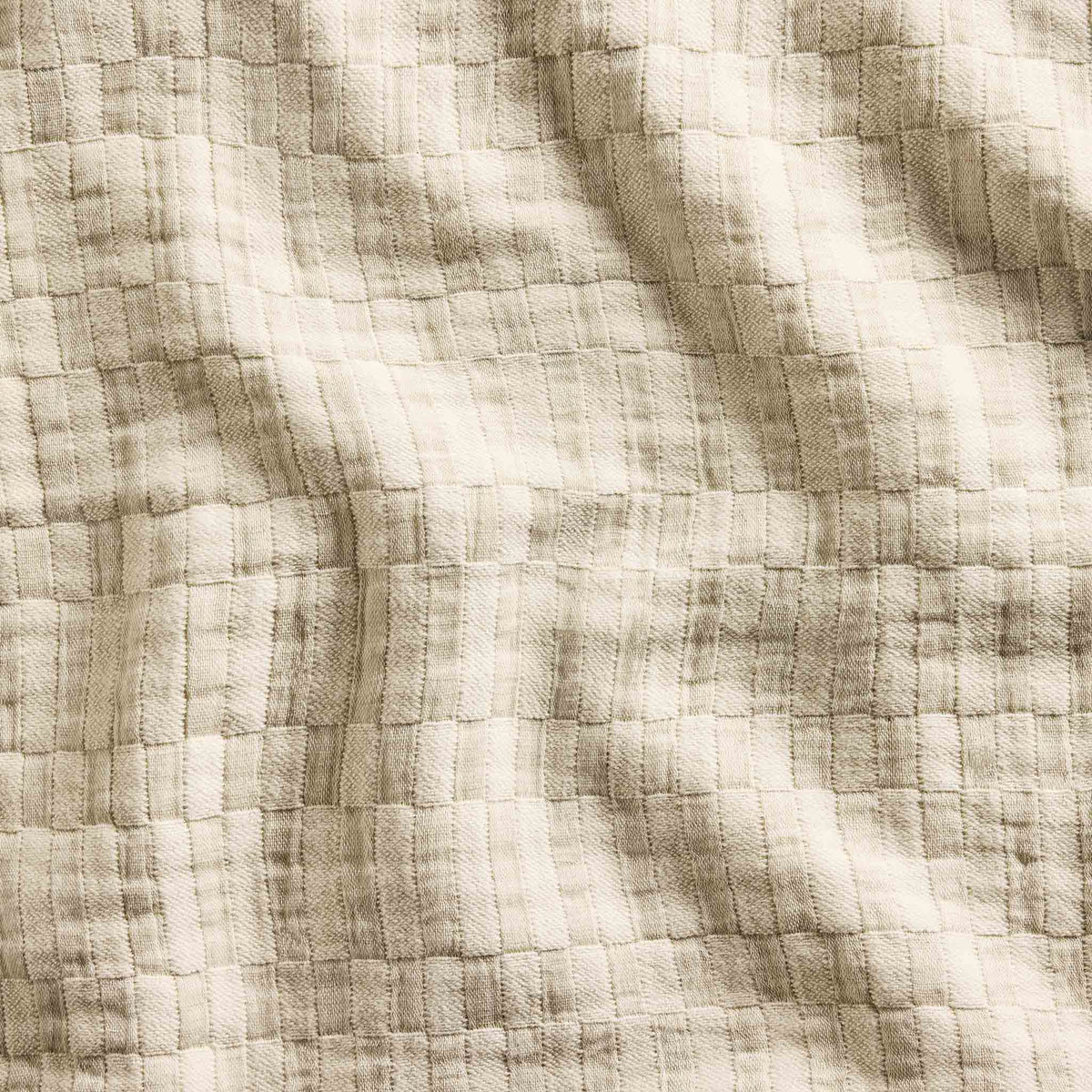 Brooklinen Woven Checkerboard Sham Set