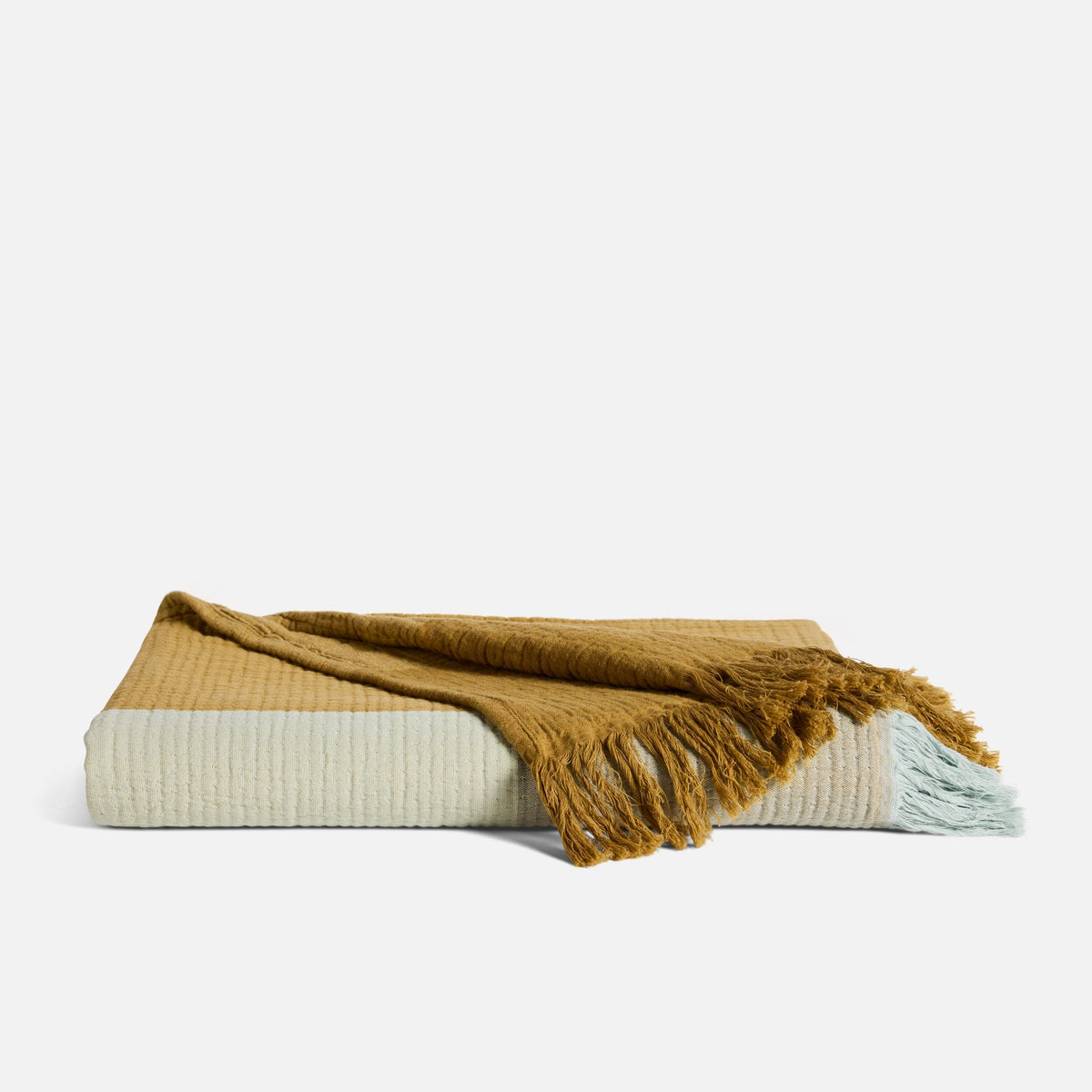 Brooklinen Pop Check Throw Blanket
