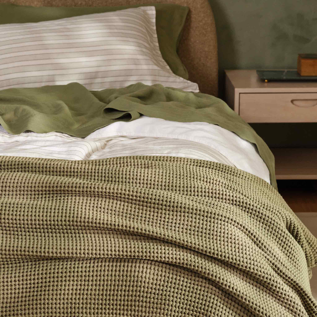 Brooklinen Dreamweave Waffle Bed Blanket