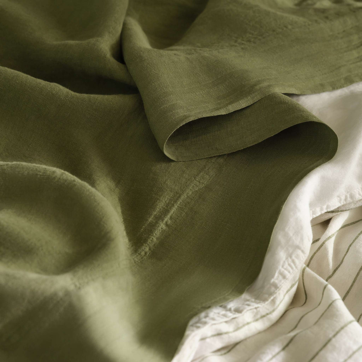 Brooklinen Washed European Linen Duvet Cover