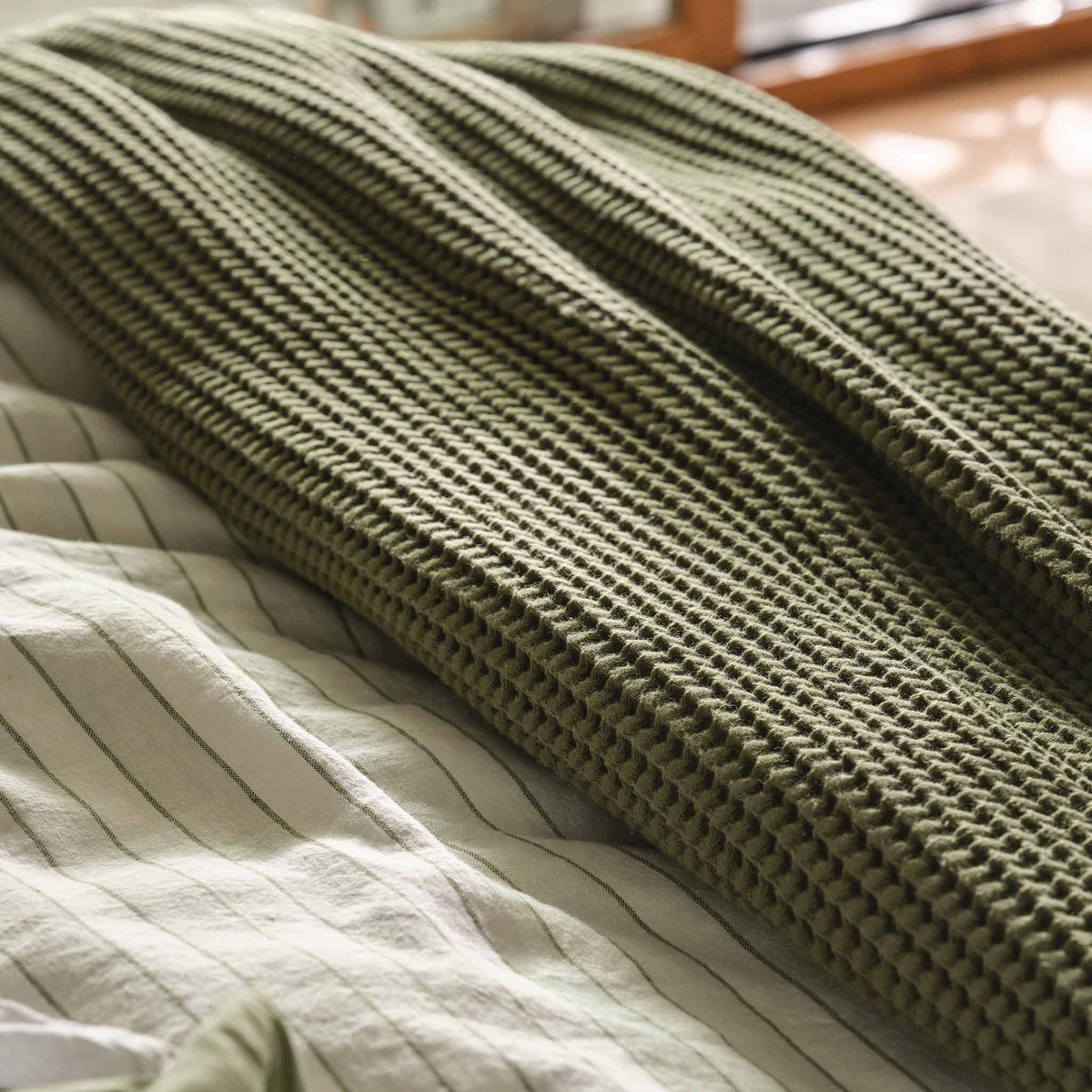 Brooklinen Dreamweave Waffle Bed Blanket
