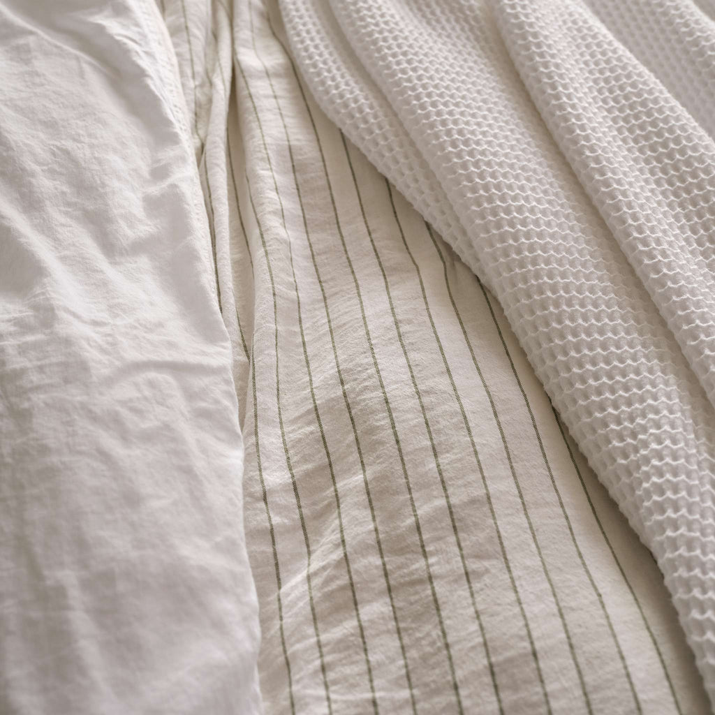 Brooklinen Dreamweave Waffle Throw Blanket
