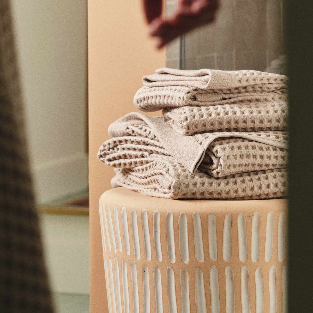 Brooklinen Dreamweave Waffle Bath Sheet Bundle