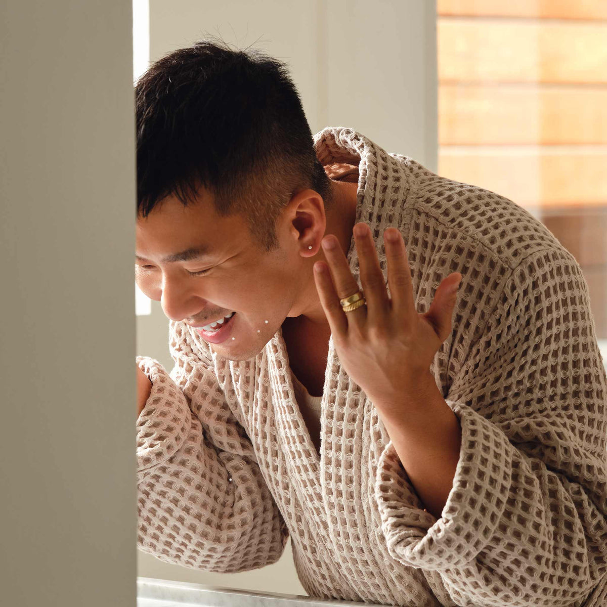 Brooklinen Dreamweave Waffle Robe
