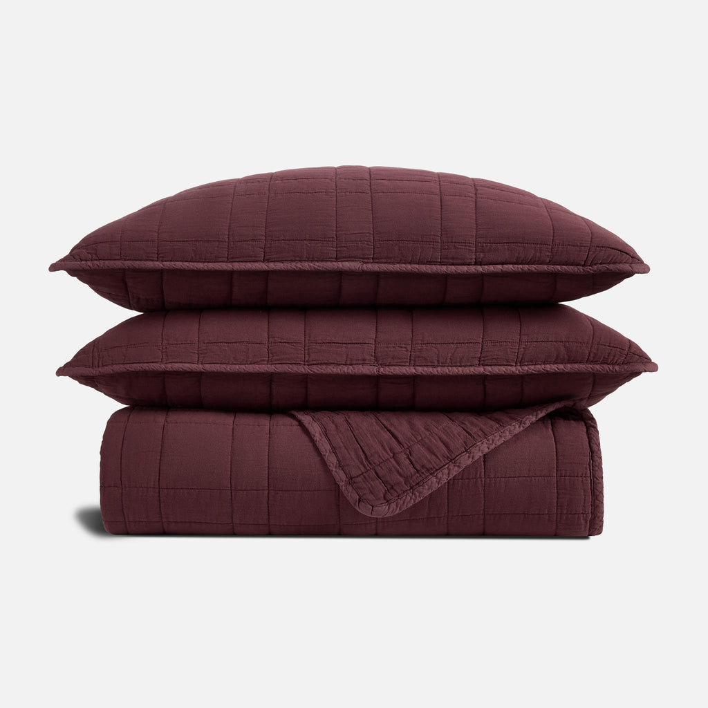 Brooklinen Weekend Wash Quilt Set