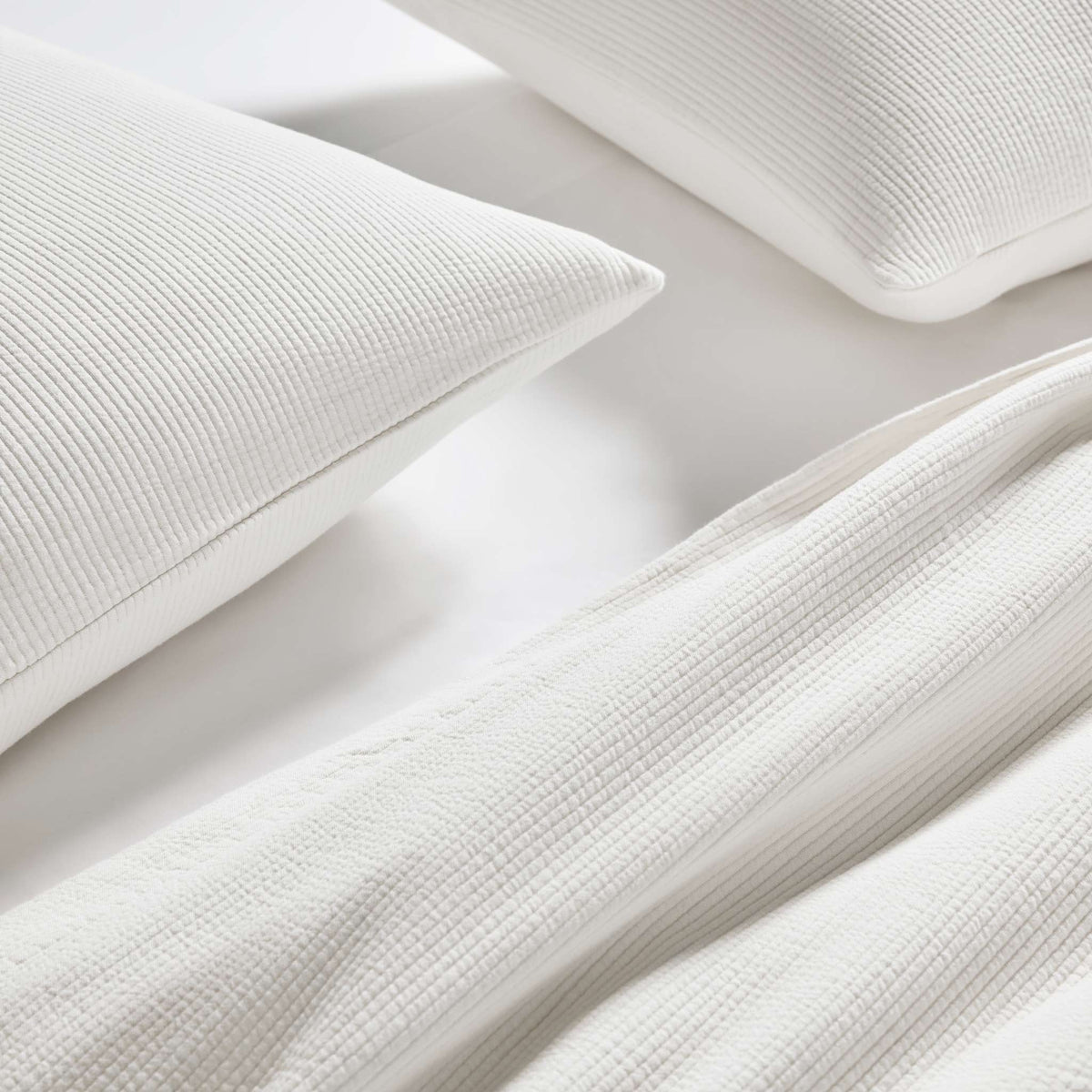 Brooklinen Ribbed Matelasse Sham Set