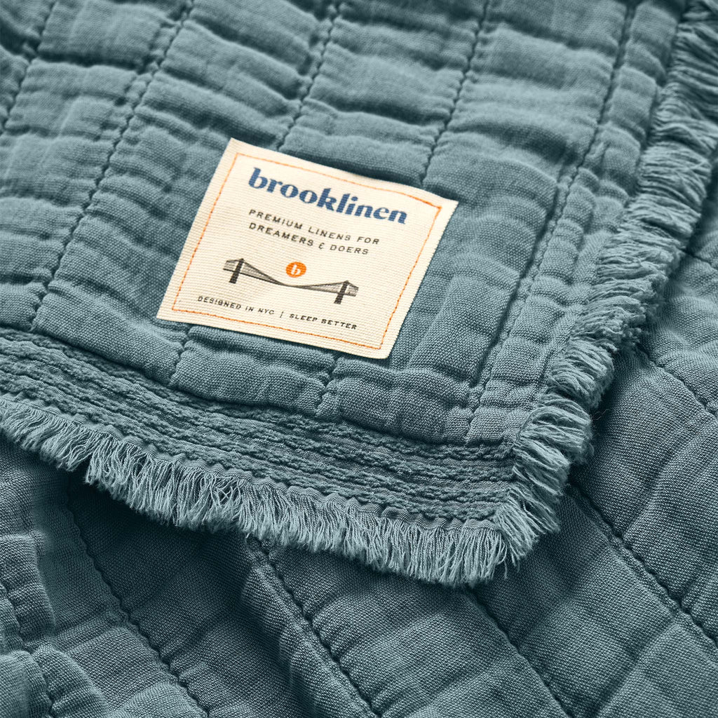 Brooklinen Weekend Wash Throw Blanket