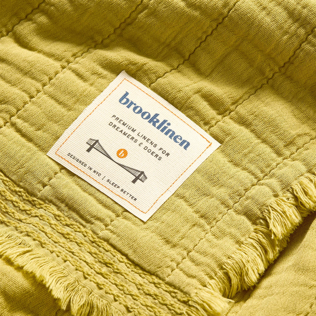 Brooklinen Weekend Wash Throw Blanket
