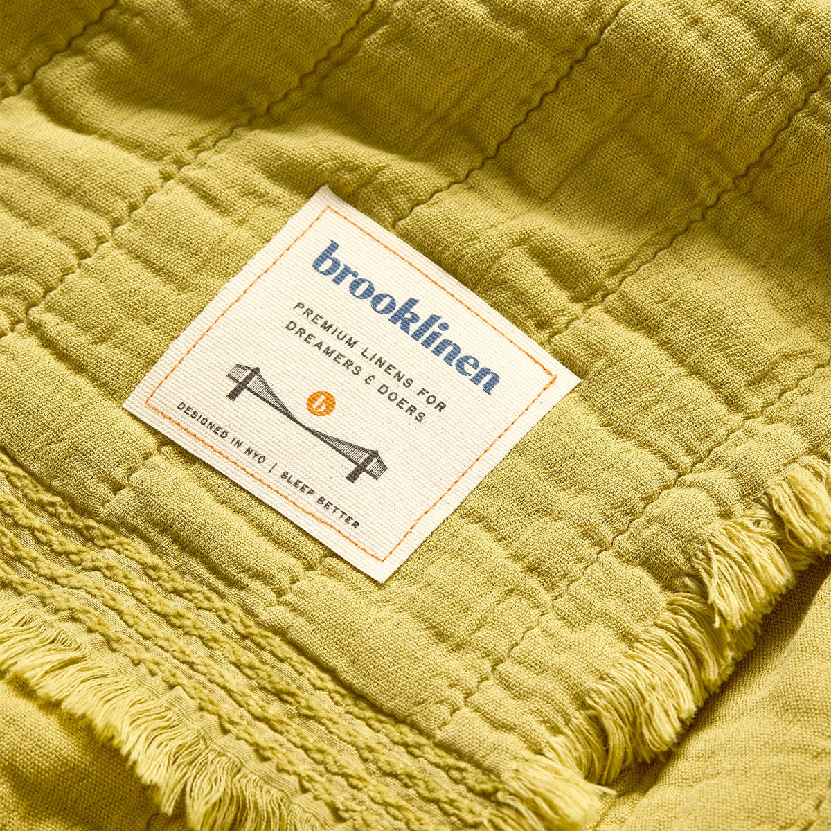 Brooklinen Weekend Wash Throw Blanket