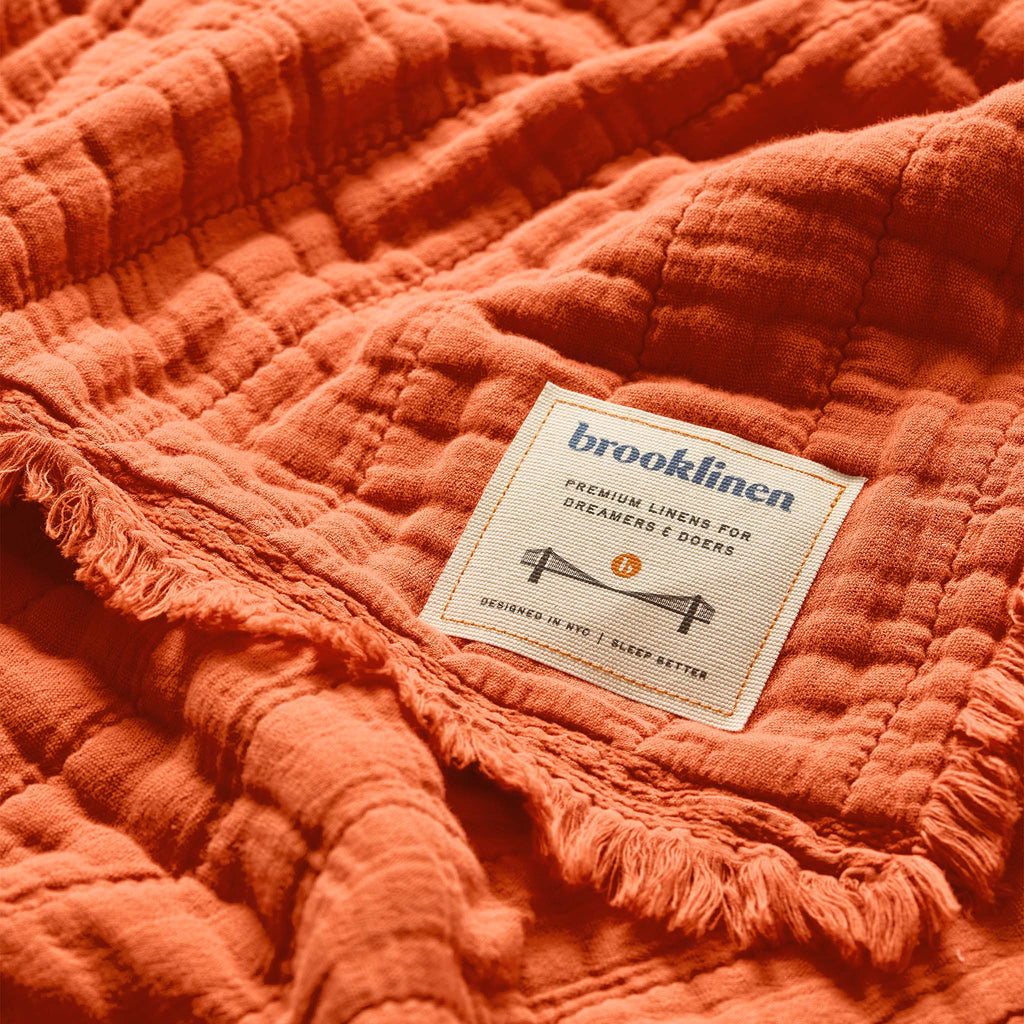 Brooklinen Weekend Wash Throw Blanket