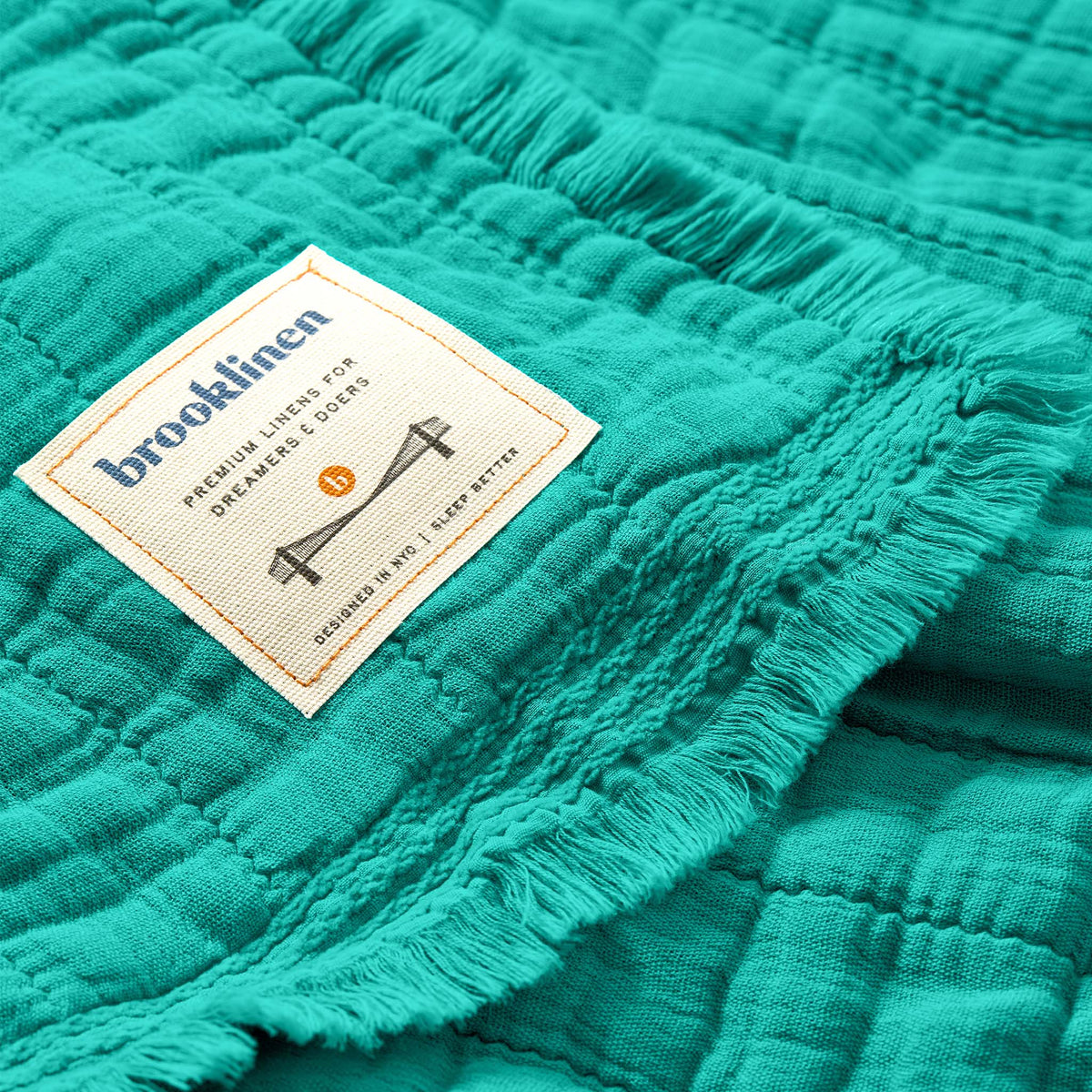 Brooklinen Weekend Wash Throw Blanket