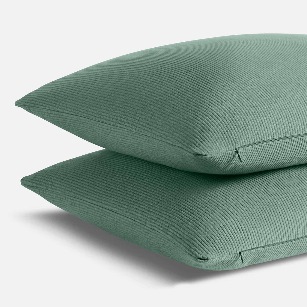 Brooklinen Ribbed Matelasse Sham Set