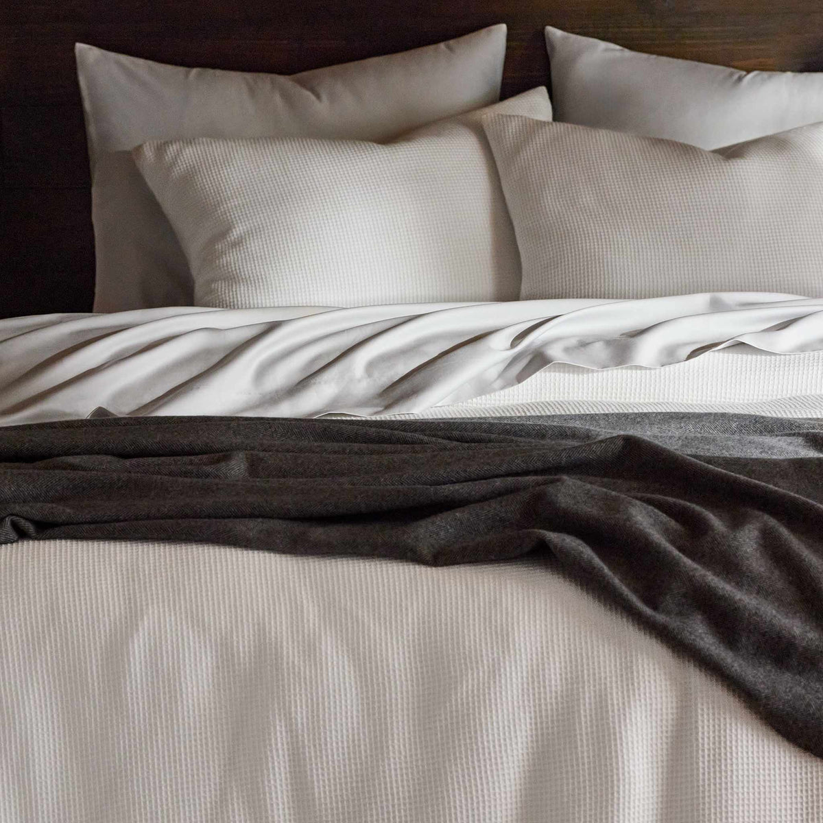 Brooklinen Micro Waffle Duvet Cover