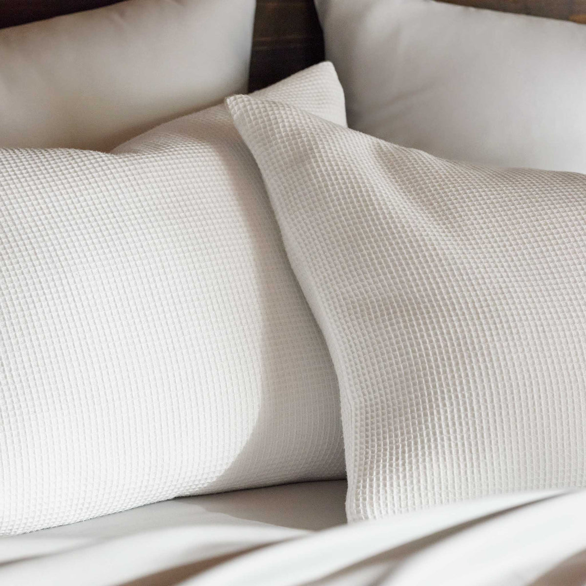 Brooklinen Micro Waffle Sham Set