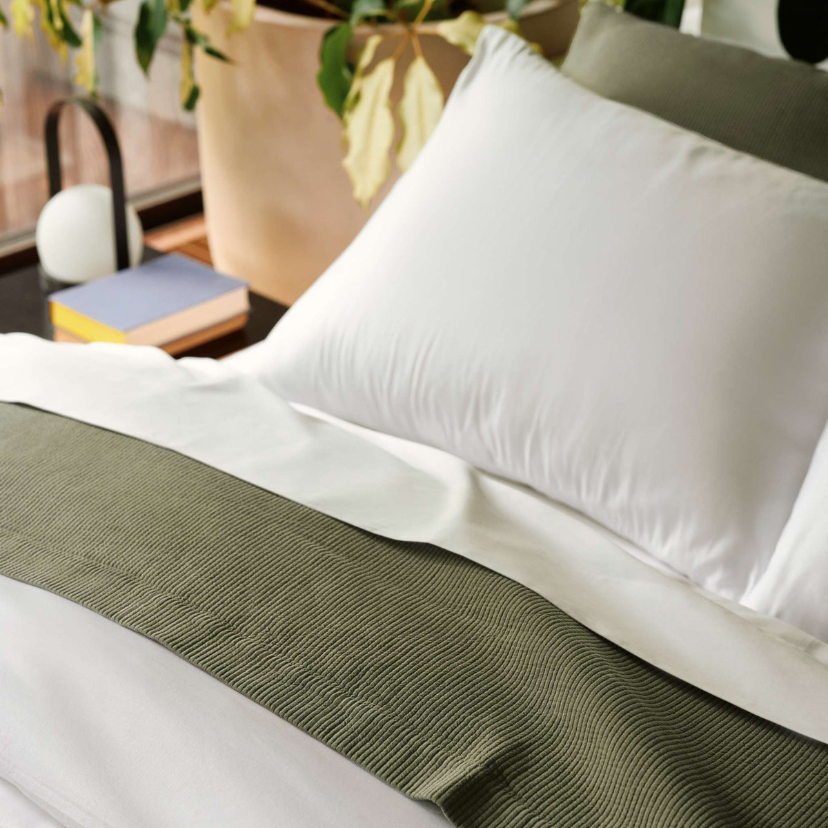 Brooklinen Ribbed Matelasse Quilt