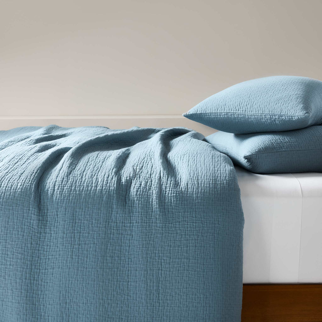 Brooklinen Breezeweave Crinkle Cotton Duvet Cover