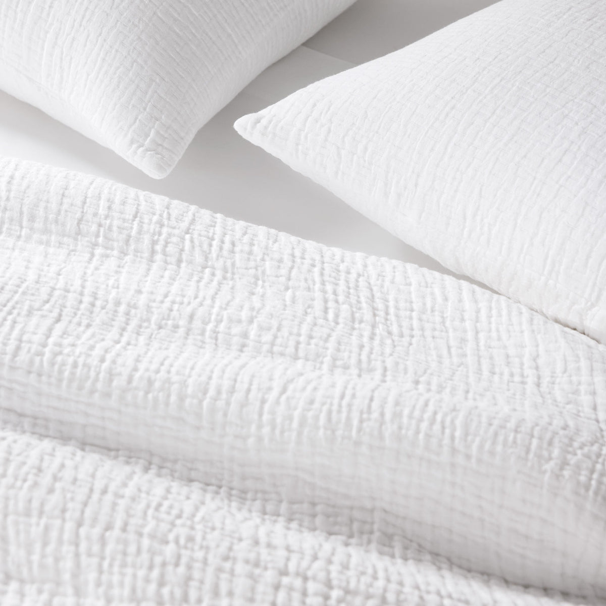 Brooklinen Breezeweave Crinkle Cotton Duvet Cover