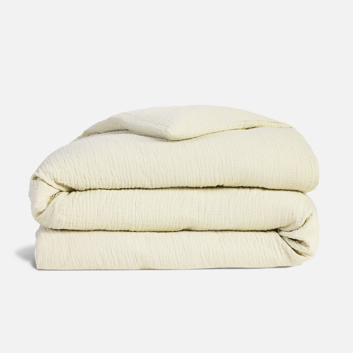 Brooklinen Breezeweave Crinkle Cotton Duvet Cover