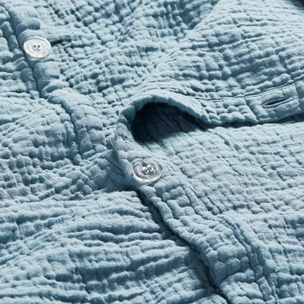 Brooklinen Breezeweave Crinkle Cotton Duvet Cover