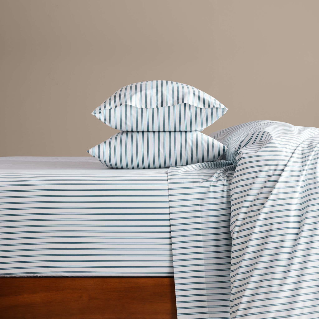 Brooklinen Classic Percale No Flat Sheet Set Bundle