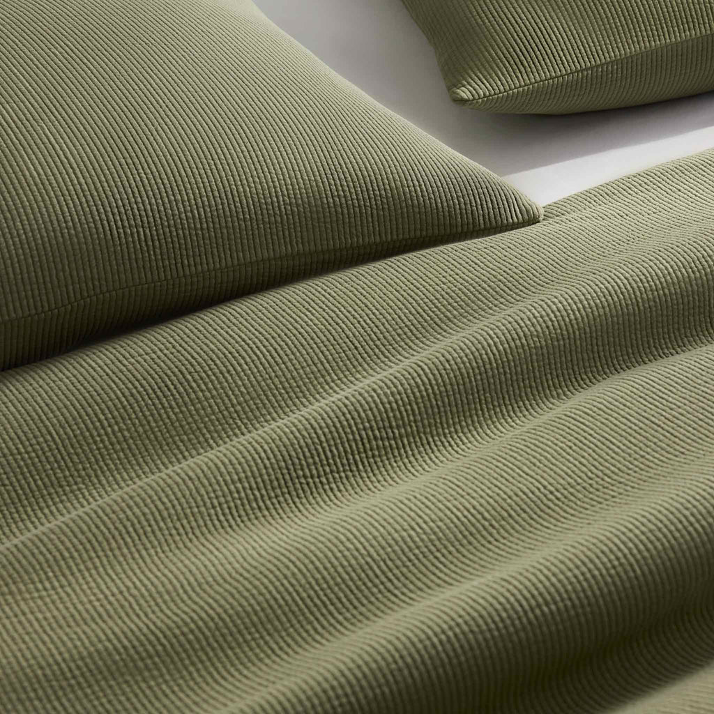 Brooklinen Ribbed Matelasse Duvet Cover