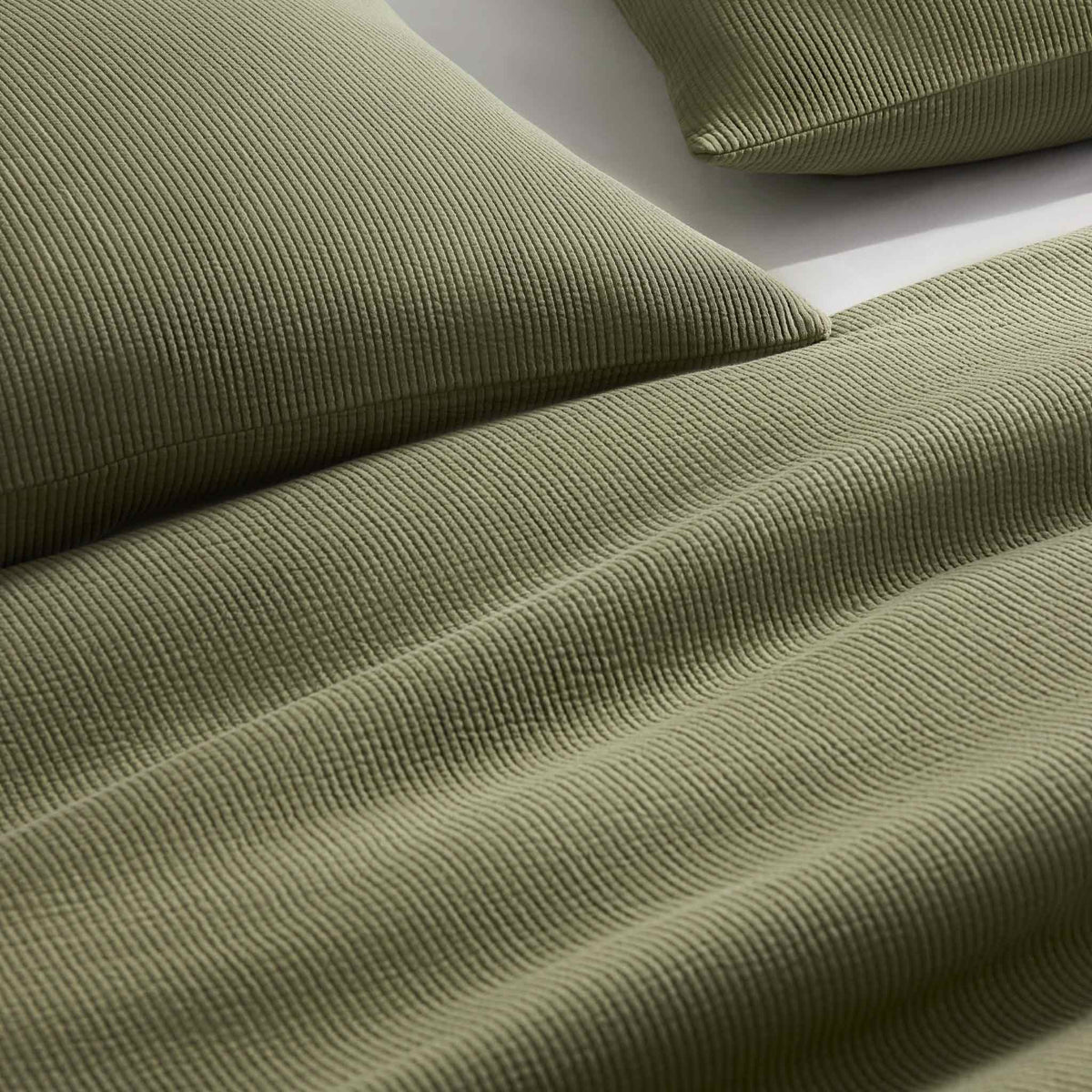 Brooklinen Ribbed Matelasse Duvet Cover