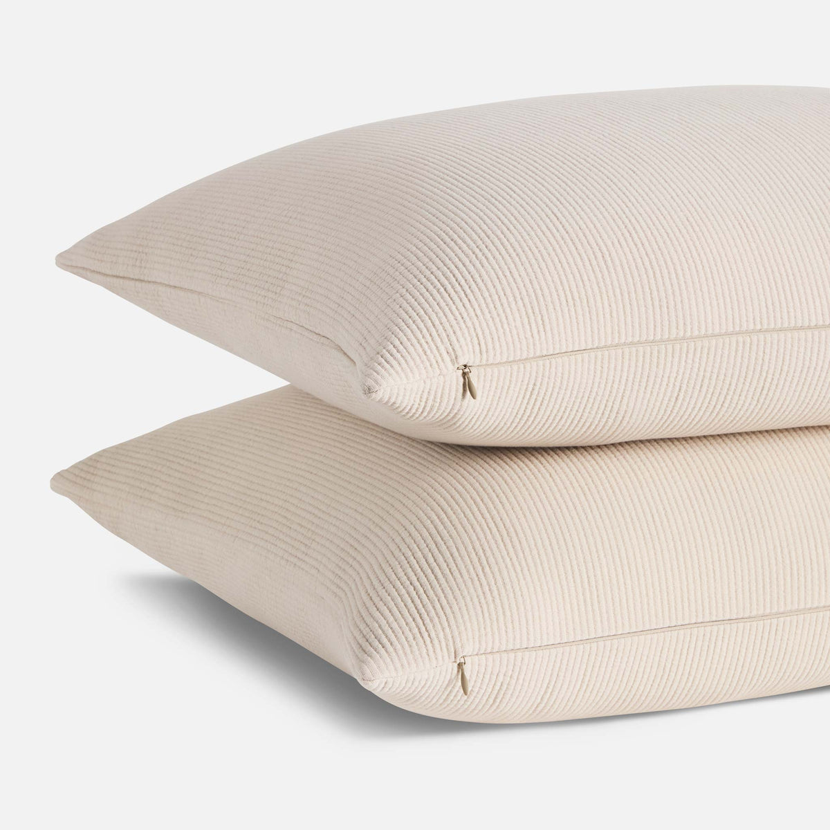 Brooklinen Ribbed Matelasse Sham Set