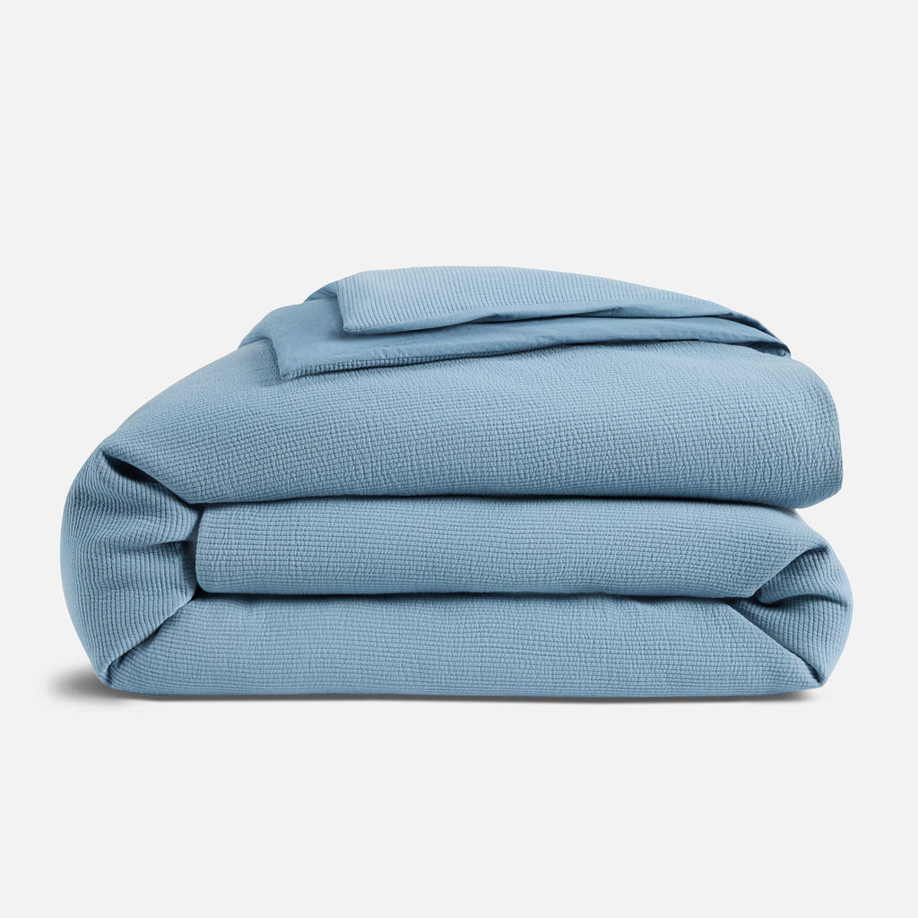 Brooklinen Ribbed Matelasse Duvet Cover