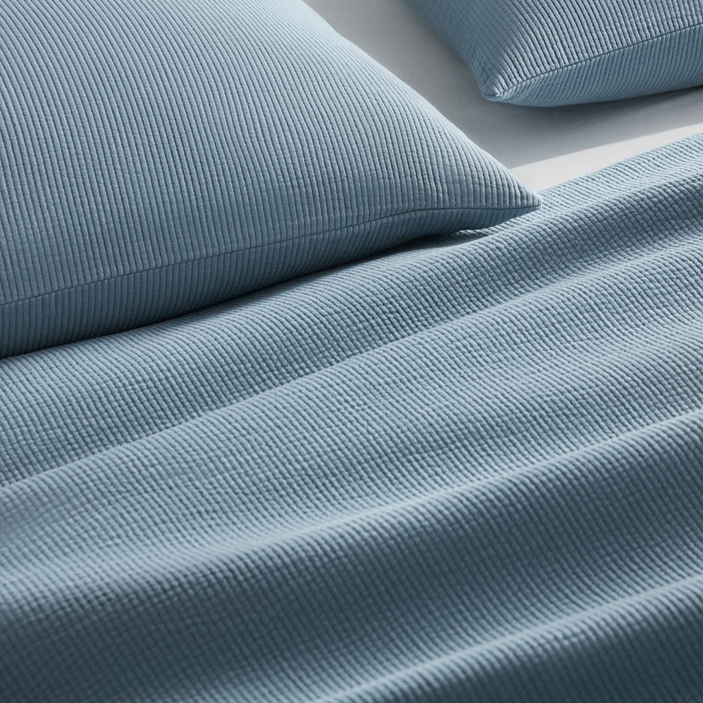Brooklinen Ribbed Matelasse Duvet Cover