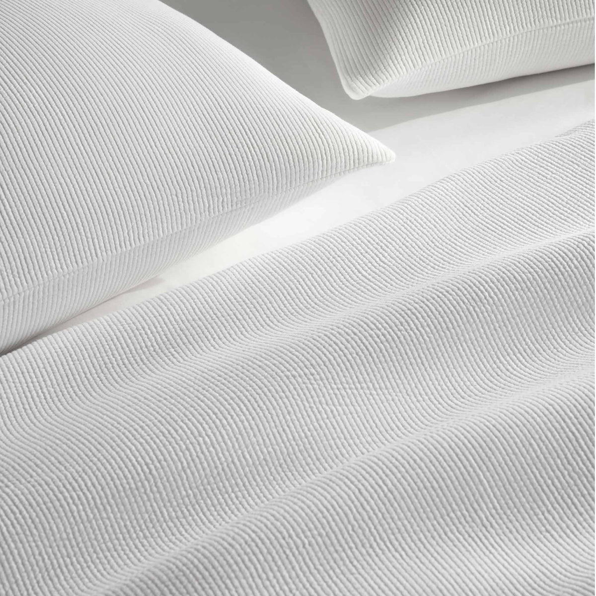 Brooklinen Ribbed Matelasse Duvet Cover