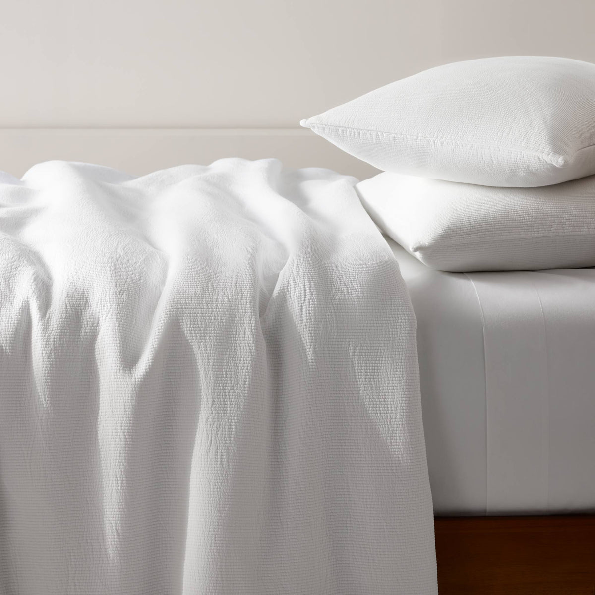 Brooklinen Ribbed Matelasse Duvet Cover