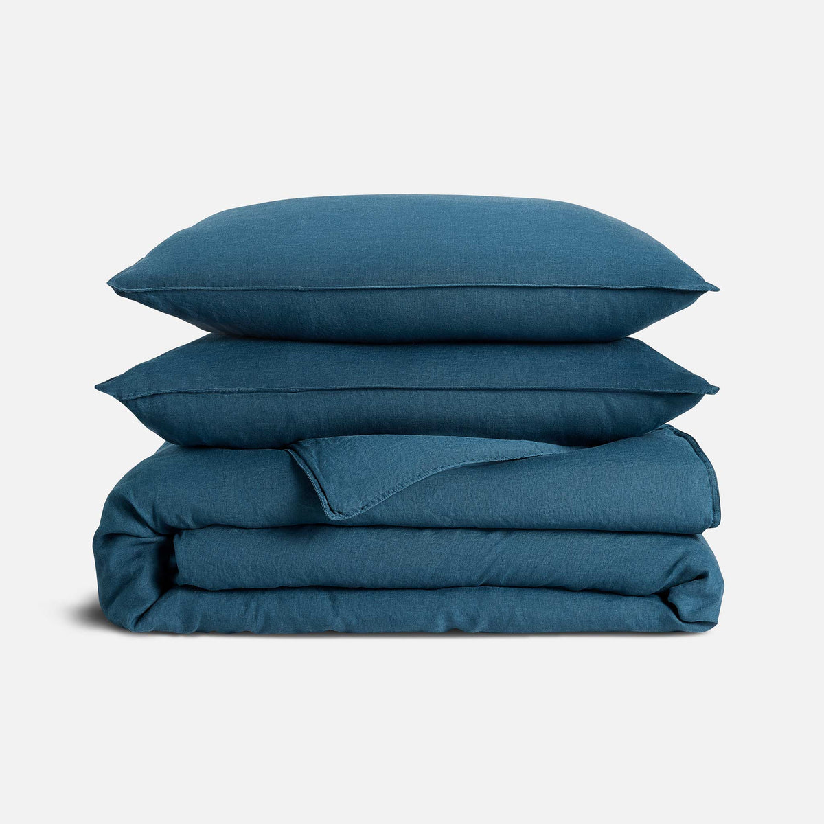 Brooklinen Washed European Linen Duvet Set