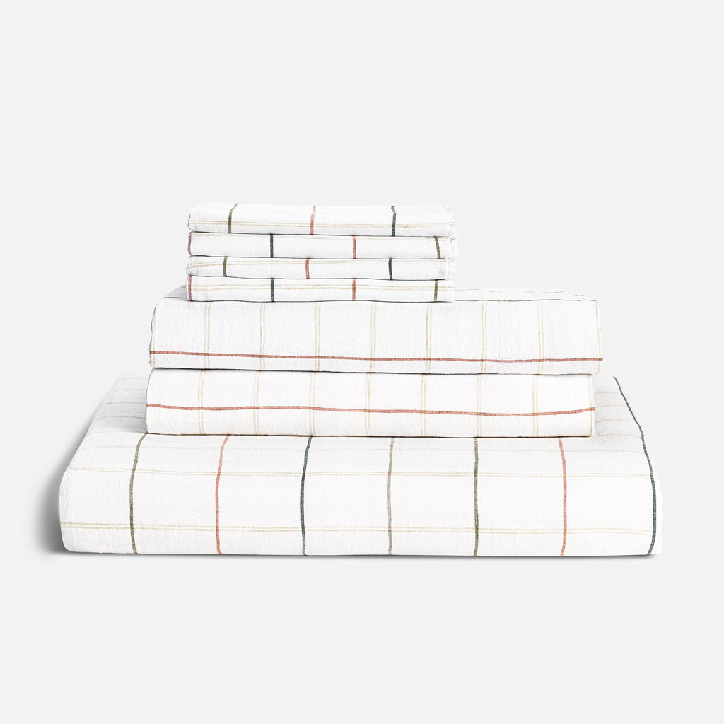 Brooklinen Washed European Linen Hardcore Sheet Bundle