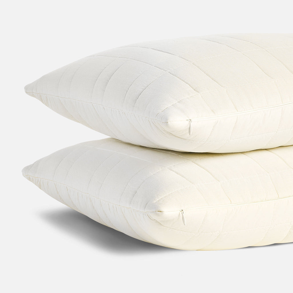 Brooklinen Washed European Linen Quilted Sham Set