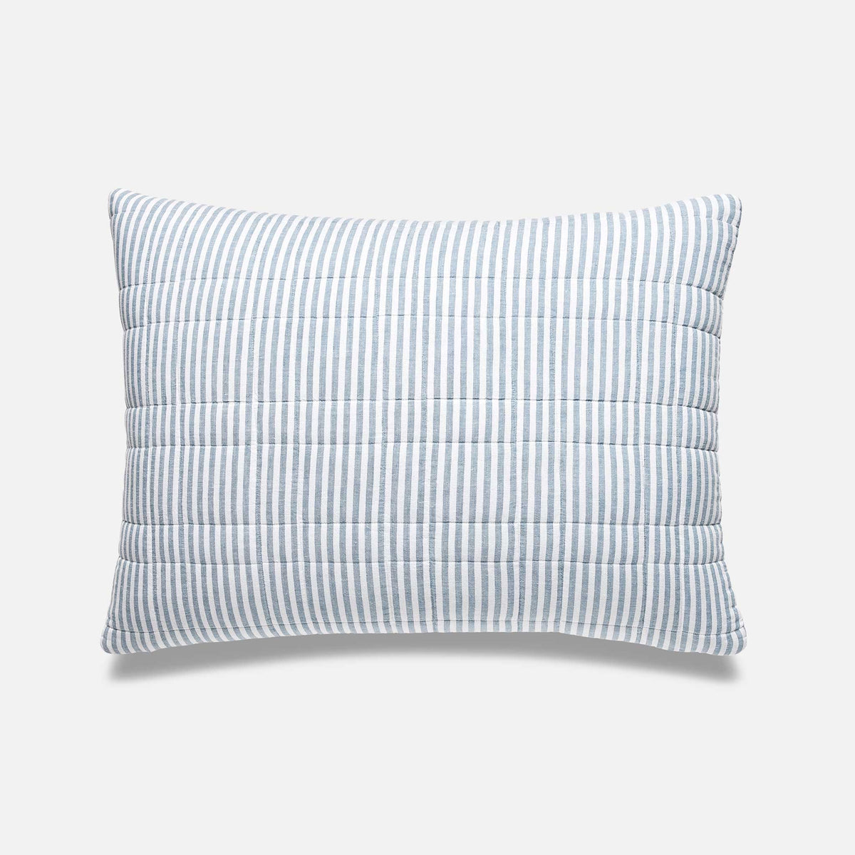 Brooklinen Washed European Linen Quilted Sham Set