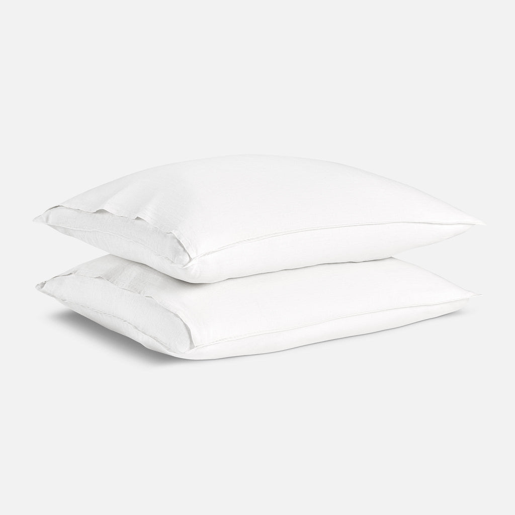 Brooklinen Washed European Linen Pillowcase Set