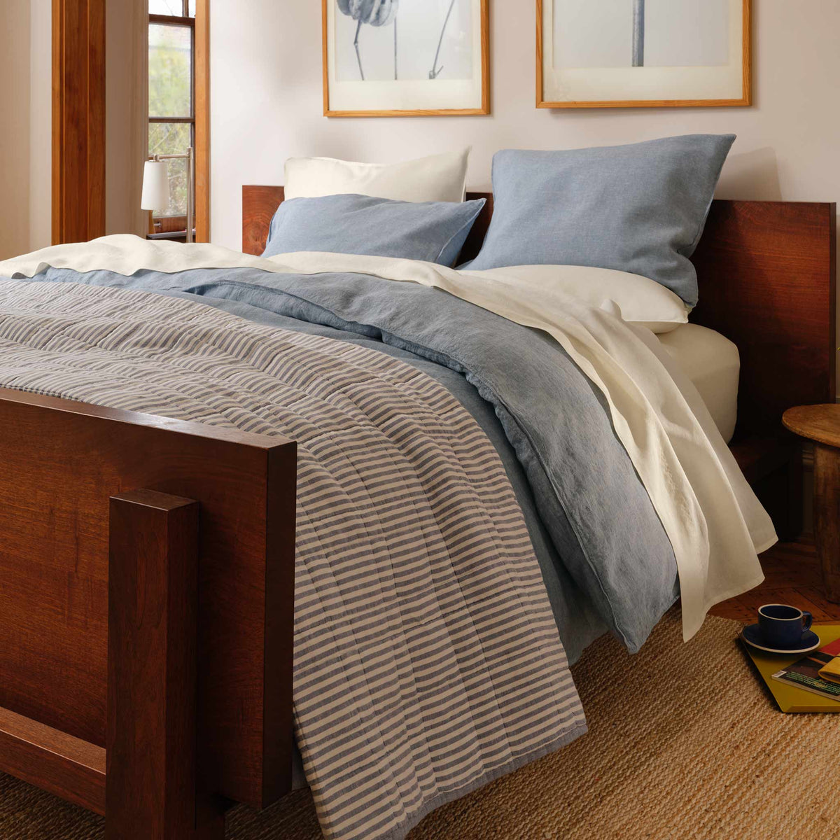 Brooklinen Washed European Linen Core Sheet Set