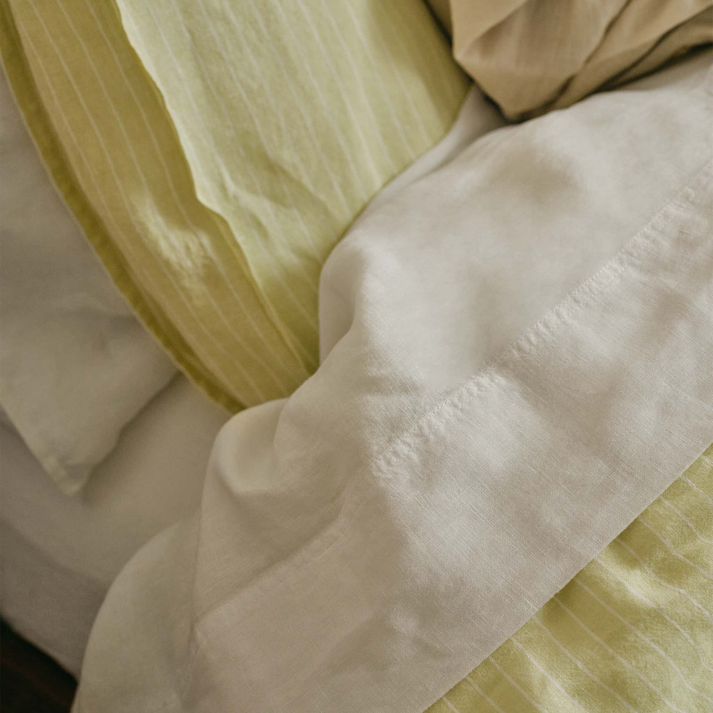 Brooklinen Washed European Linen Core Sheet Set