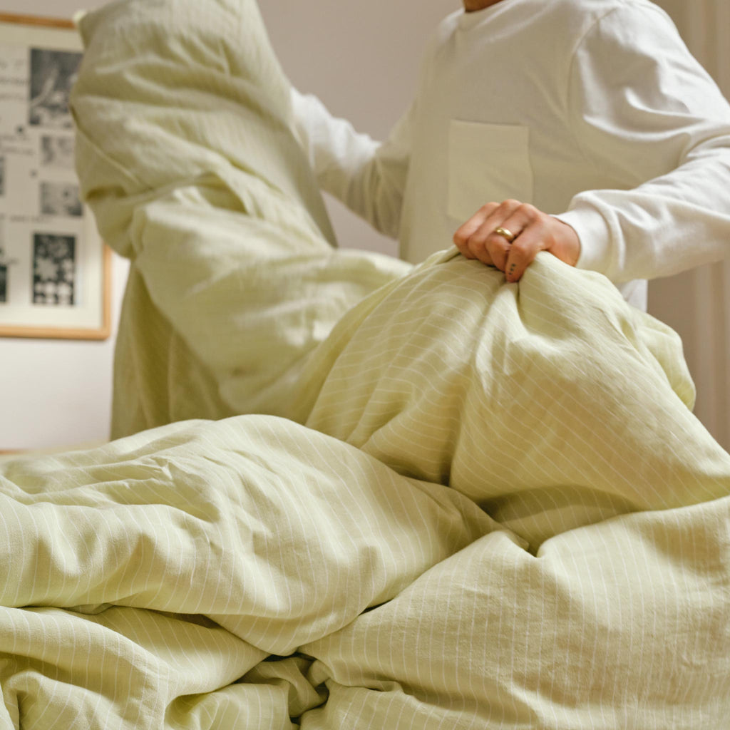 Brooklinen Washed European Linen Duvet Cover