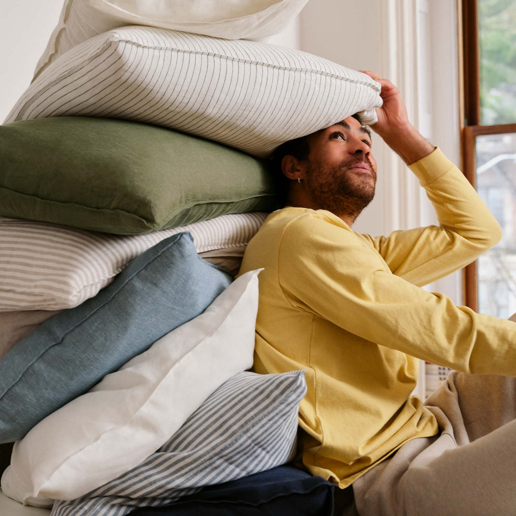 Brooklinen Washed European Linen Core Sheet Set