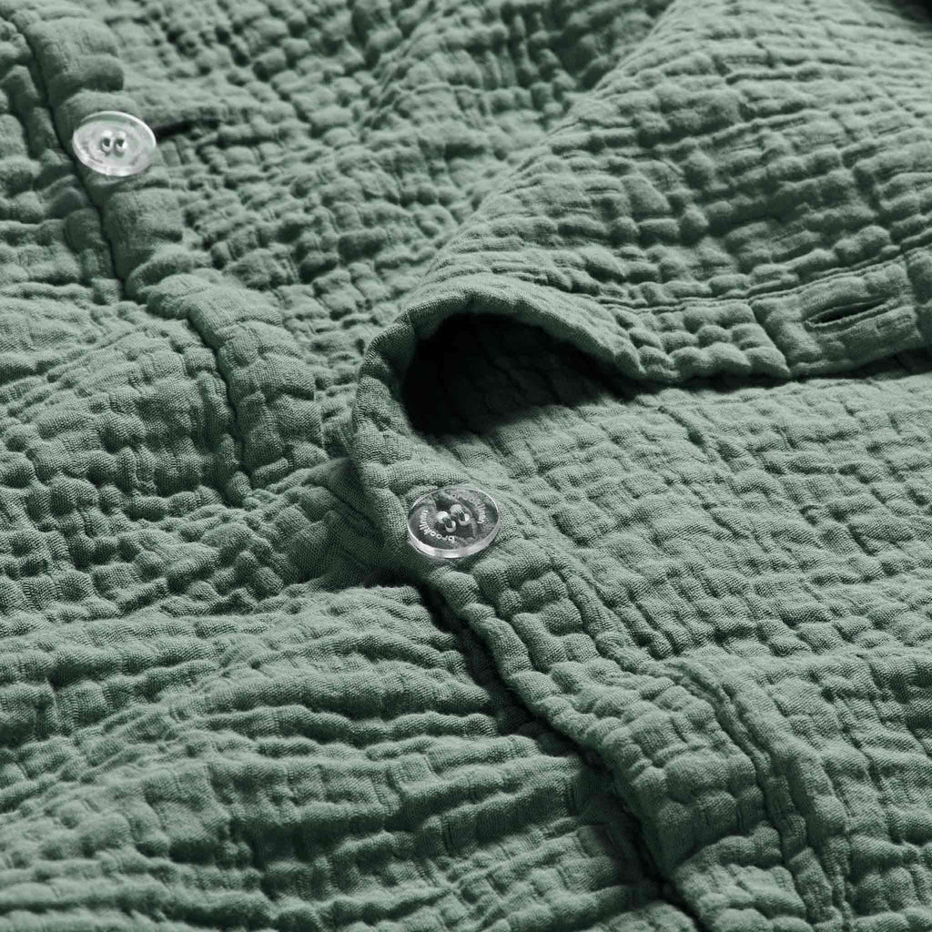 Brooklinen Breezeweave Crinkle Cotton Duvet Cover