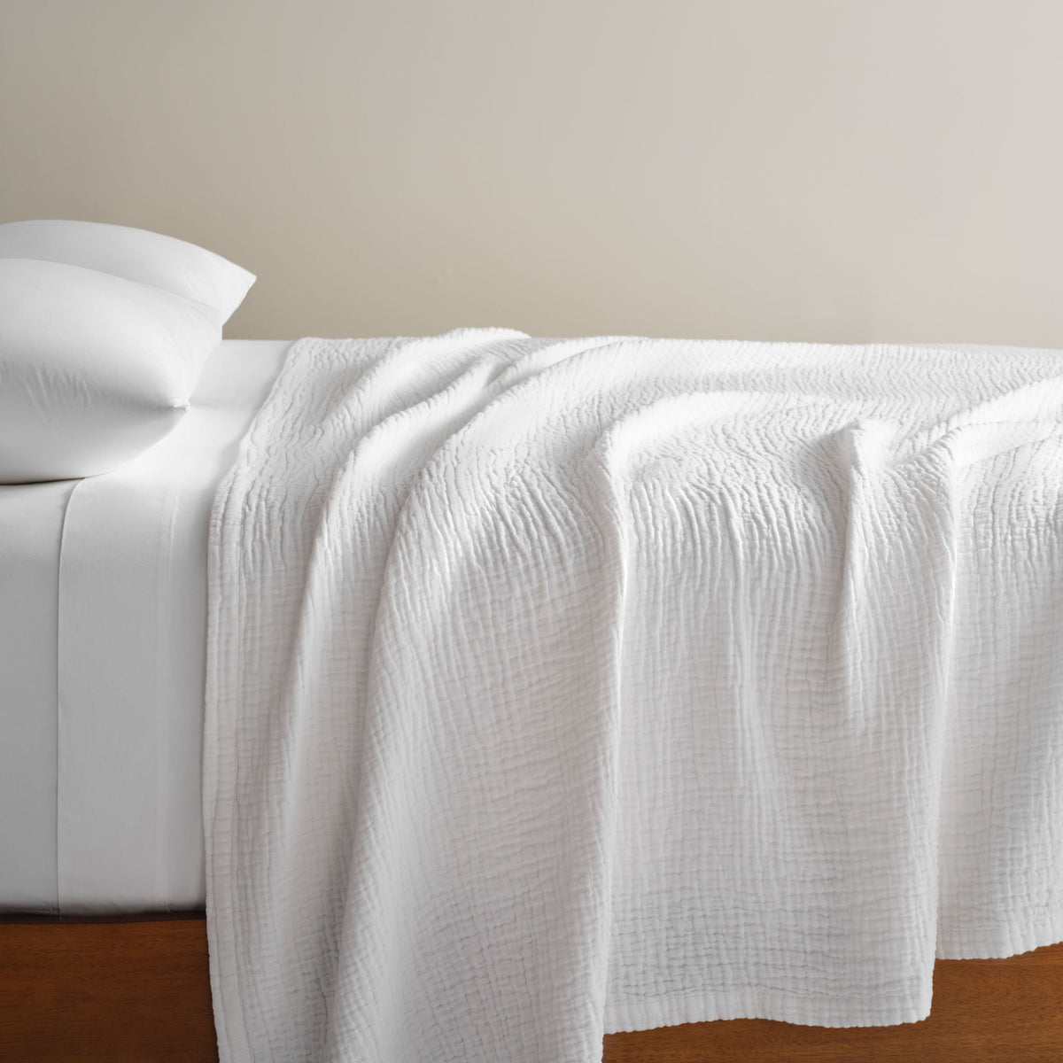 Brooklinen Breezeweave Crinkle Cotton Bed Blanket